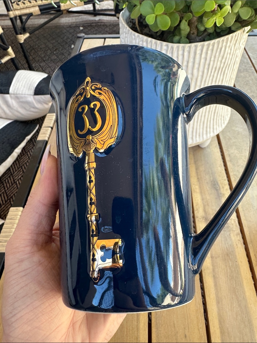 Beautiful Club 33 key mug!!
